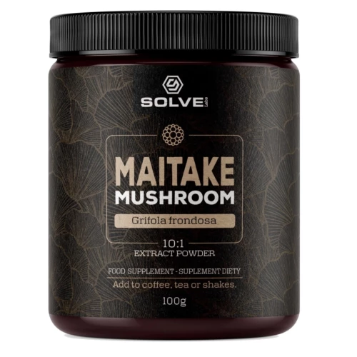 Solve Labs - Maitake (Żagwica listkowata) 10:1 Mushroom Powder - 100 g Solve Labs - Maitake (Żagwica listkowata) 10:1 Mushroom Powder - 100 g